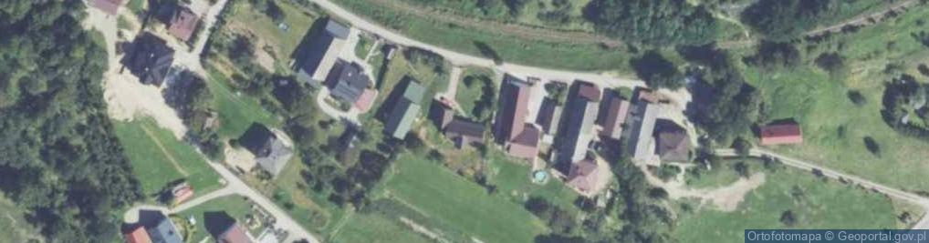 Zdjęcie satelitarne Podłopień ul.