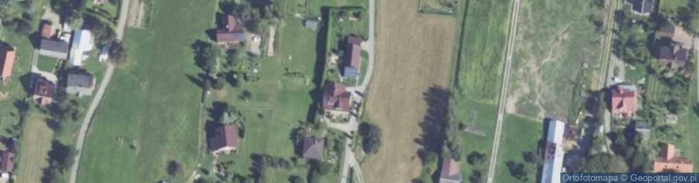 Zdjęcie satelitarne Podłopień ul.