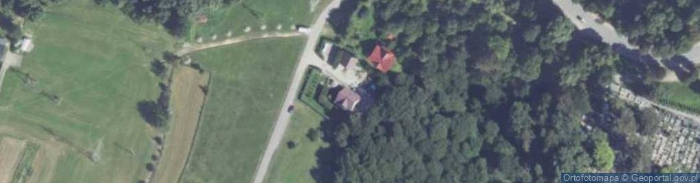 Zdjęcie satelitarne Podłopień ul.