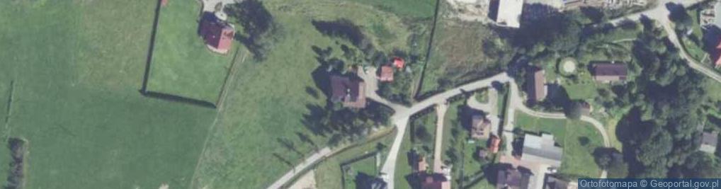 Zdjęcie satelitarne Podłopień ul.
