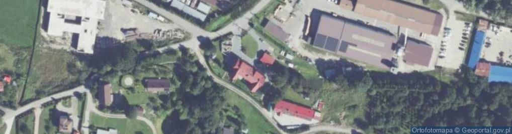 Zdjęcie satelitarne Podłopień ul.