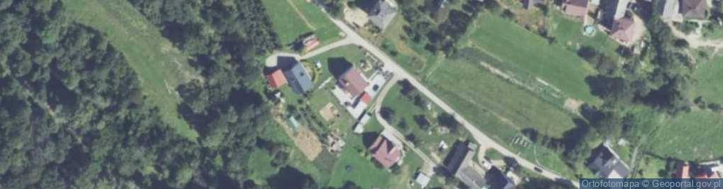 Zdjęcie satelitarne Podłopień ul.