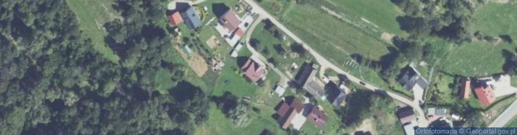Zdjęcie satelitarne Podłopień ul.