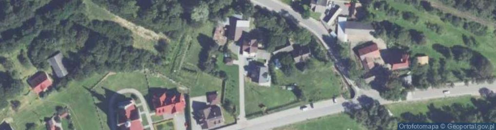 Zdjęcie satelitarne Podłopień ul.
