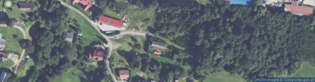 Zdjęcie satelitarne Podłopień ul.