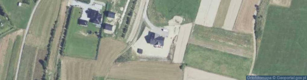 Zdjęcie satelitarne Podłopień ul.
