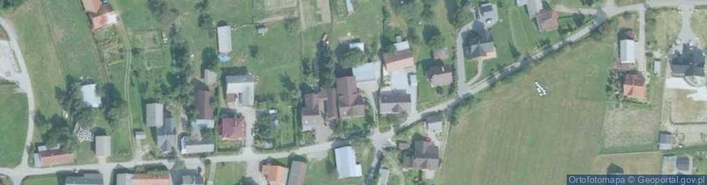 Zdjęcie satelitarne Podłopień ul.