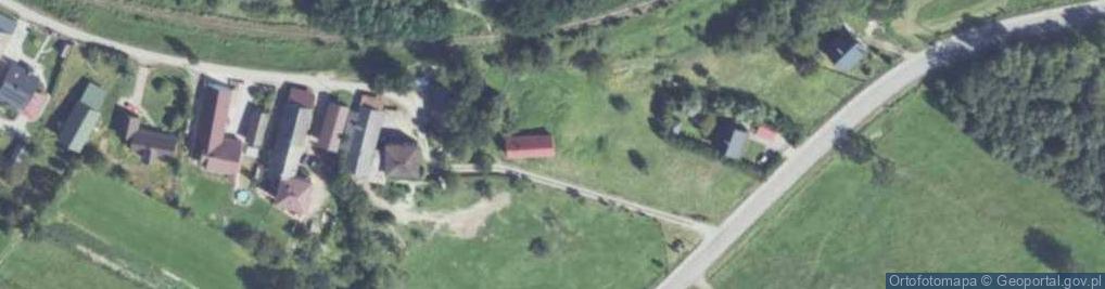 Zdjęcie satelitarne Podłopień ul.