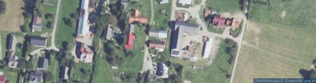 Zdjęcie satelitarne Podłopień ul.