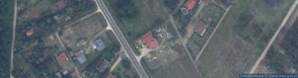 Zdjęcie satelitarne Podoblin ul.