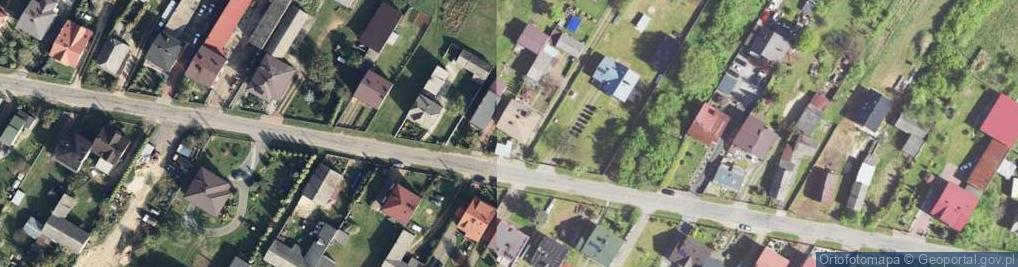 Zdjęcie satelitarne Podwarpie ul.