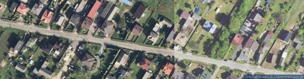 Zdjęcie satelitarne Podwarpie ul.