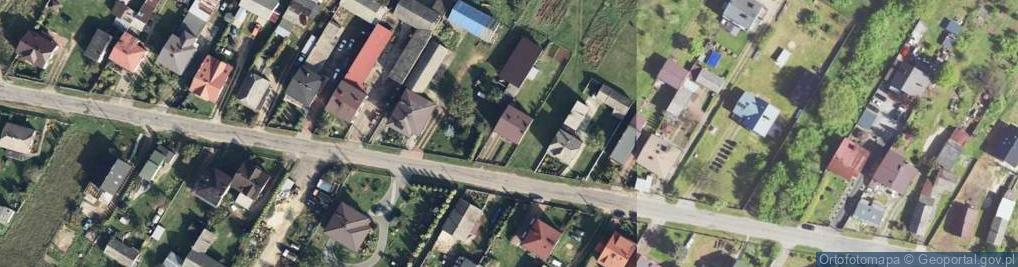 Zdjęcie satelitarne Podwarpie ul.