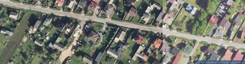 Zdjęcie satelitarne Podwarpie ul.