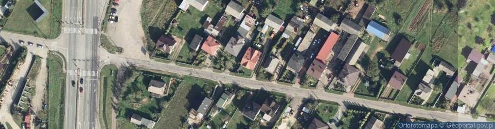 Zdjęcie satelitarne Podwarpie ul.