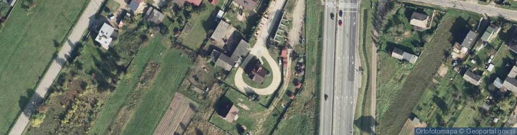 Zdjęcie satelitarne Podwarpie ul.