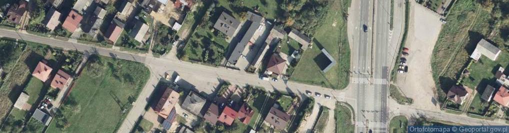 Zdjęcie satelitarne Podwarpie ul.