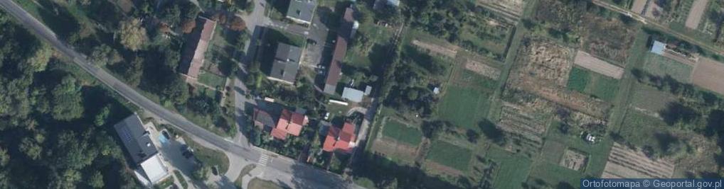 Zdjęcie satelitarne Podzamcze Kolonia ul.