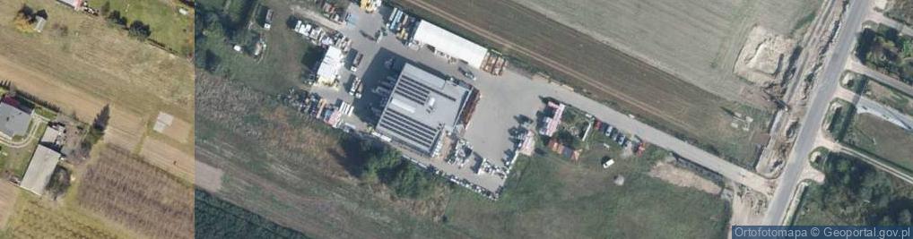 Zdjęcie satelitarne Podzamcze Kolonia ul.