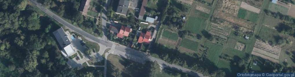 Zdjęcie satelitarne Podzamcze Kolonia ul.