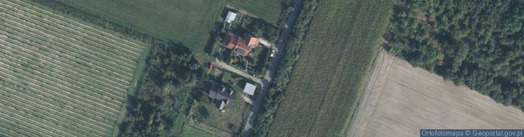 Zdjęcie satelitarne Podzamcze Kolonia ul.