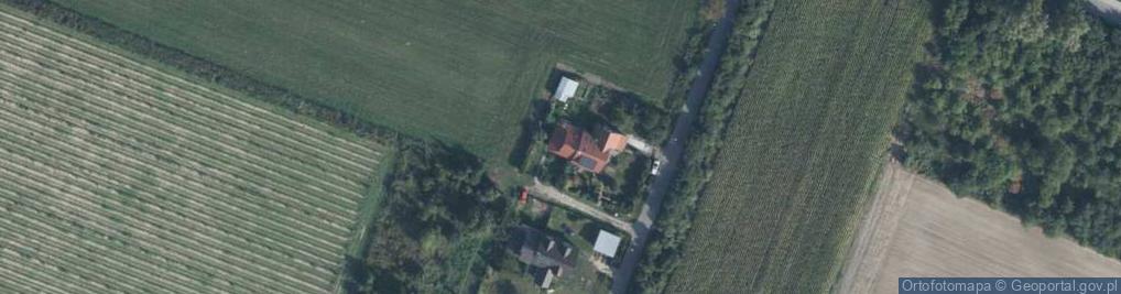 Zdjęcie satelitarne Podzamcze Kolonia ul.