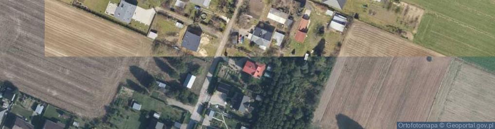 Zdjęcie satelitarne Podzamcze Kolonia ul.