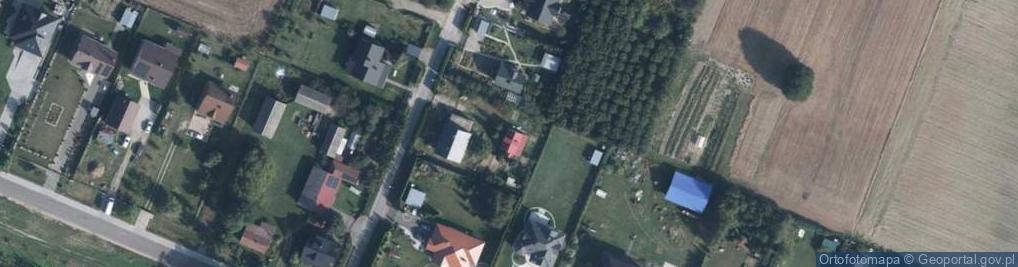 Zdjęcie satelitarne Podzamcze Kolonia ul.