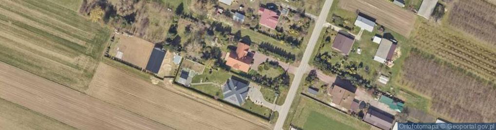 Zdjęcie satelitarne Podzamcze Kolonia ul.