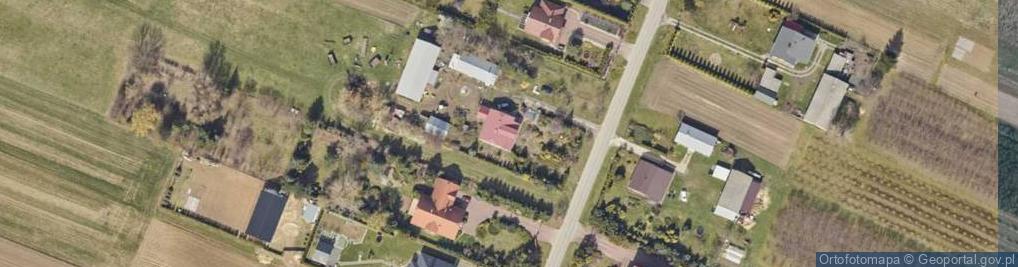 Zdjęcie satelitarne Podzamcze Kolonia ul.