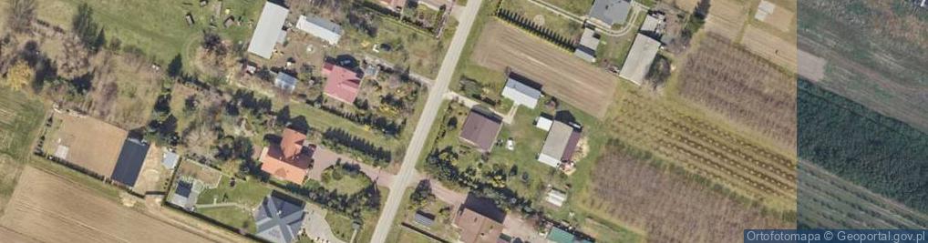 Zdjęcie satelitarne Podzamcze Kolonia ul.
