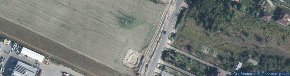 Zdjęcie satelitarne Podzamcze ul.