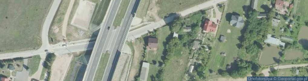 Zdjęcie satelitarne Podzamcze ul.