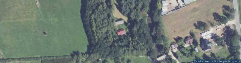 Zdjęcie satelitarne Pogorzany ul.