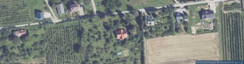 Zdjęcie satelitarne Pogorzany ul.