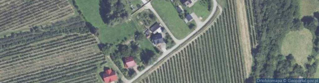 Zdjęcie satelitarne Pogorzany ul.