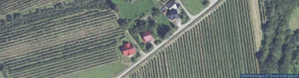 Zdjęcie satelitarne Pogorzany ul.