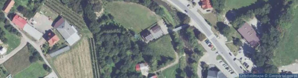 Zdjęcie satelitarne Pogorzany ul.
