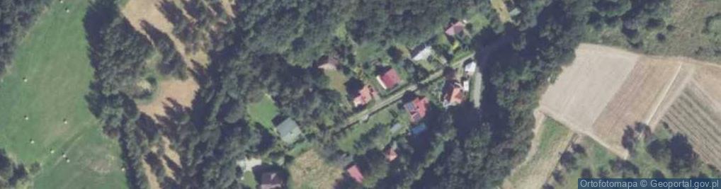 Zdjęcie satelitarne Pogorzany ul.