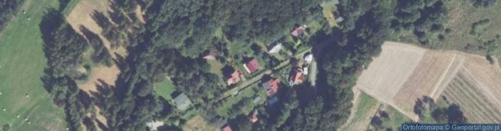 Zdjęcie satelitarne Pogorzany ul.