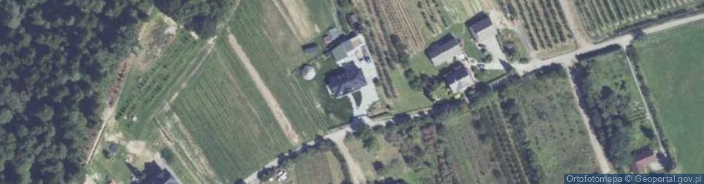 Zdjęcie satelitarne Pogorzany ul.