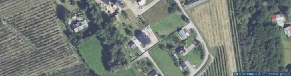 Zdjęcie satelitarne Pogorzany ul.
