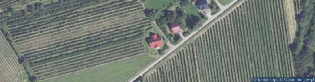 Zdjęcie satelitarne Pogorzany ul.