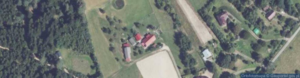 Zdjęcie satelitarne Pogorzany ul.
