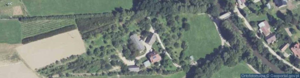 Zdjęcie satelitarne Pogorzany ul.