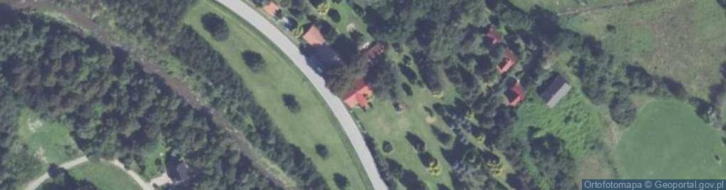 Zdjęcie satelitarne Pogorzany ul.