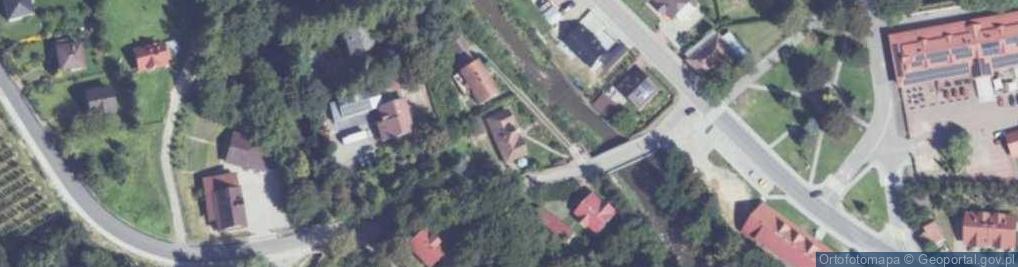 Zdjęcie satelitarne Pogorzany ul.