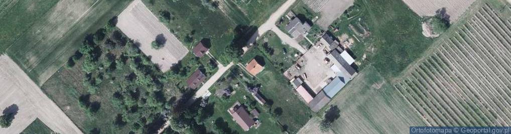 Zdjęcie satelitarne Polinów ul.