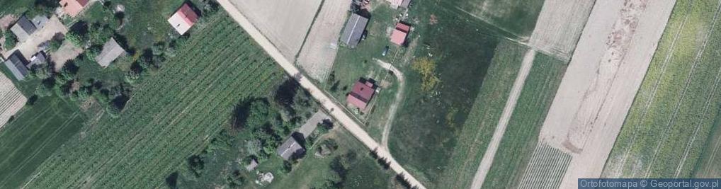 Zdjęcie satelitarne Polinów ul.