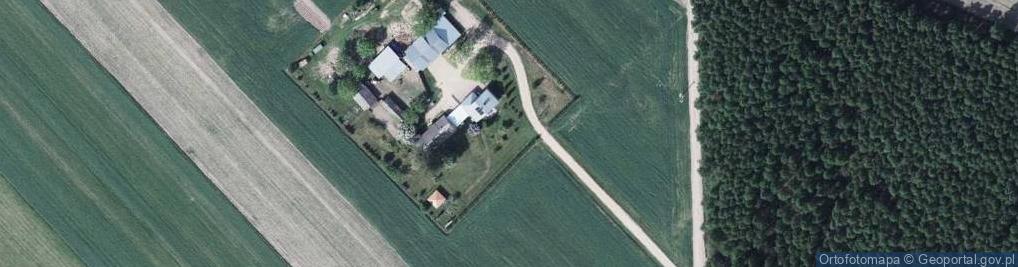 Zdjęcie satelitarne Polinów ul.